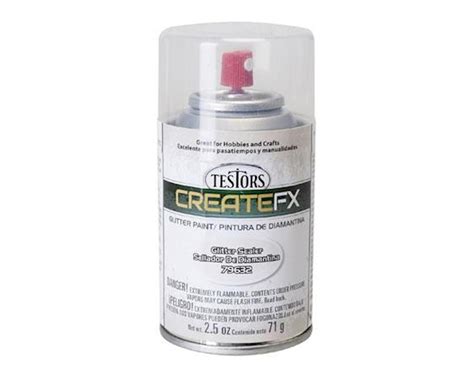 Testors TES79632 FX Glitter Sealer , 2.5 oz 